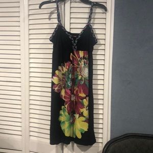 Dark blue goal dress